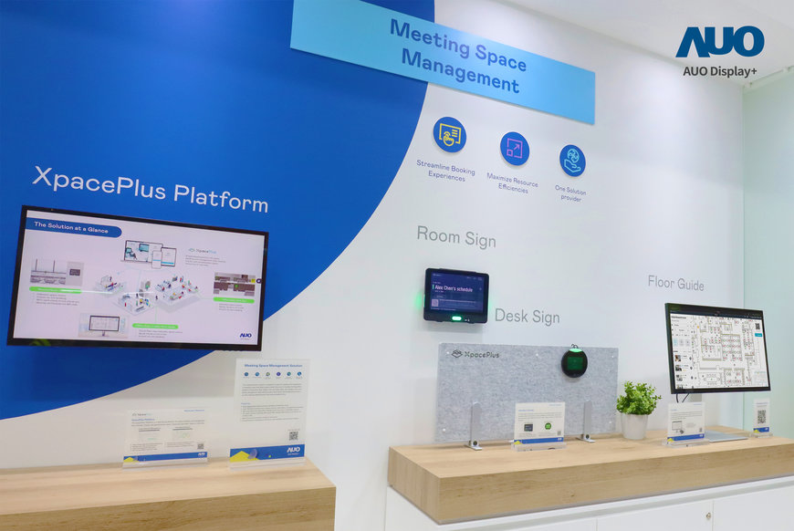 AUO Display Plus Exhibits Future-Oriented Smart Enterprise Solutions at ISE ‘23 